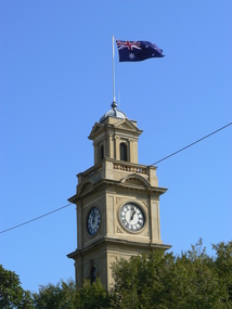 Photograph - New Flagpole, Port Melbourne Town Hall, David Thompson, 24 Mar 2012