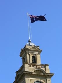 Photograph - New Flagpole, Port Melbourne Town Hall, David Thompson, 24 Mar 2012