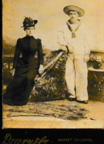 Photograph - William Lawson & Ellen Ann Dobson, Drury & Co, c.1891