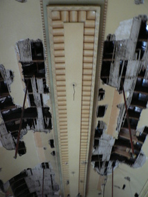 Photograph - Old Art Deco ceiling, Port Melbourne Council Chamber, David Thompson, 27 Jun 2006