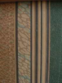 Photograph - Old wallpaper, Port Melbourne Council Chamber, David Thompson, 27 Jun 2006