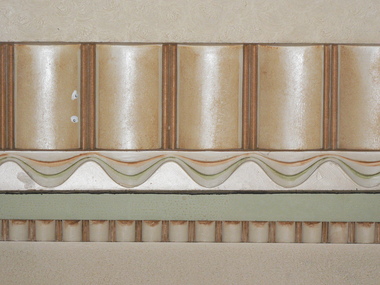 Photograph - Old Art Deco ceiling, Port Melbourne Council Chamber, David Thompson, 27 Jun 2006