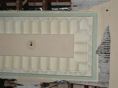 Photograph - Old Art Deco ceiling, Port Melbourne Council Chamber, David Thompson, 27 Jun 2006