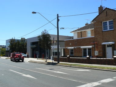 Photograph - Vintage Fire Engine, Port Melbourne Fire Station No 39, David Thompson, 2008