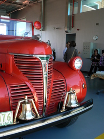 Photograph - Vintage Fire Engine, Fire in the Borough Launch, David Thompson, 2008