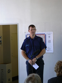 Photograph - Station Officer, Fire in the Borough Launch, David Thompson, 2008