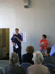 Photograph - Station Officer, Fire in the Borough Launch, David Thompson, 2008