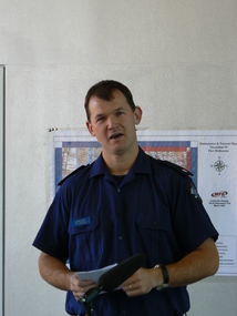 Photograph - Station Officer, Fire in the Borough Launch, David Thompson, 2008