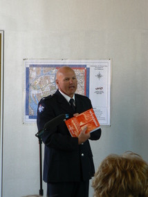 Photograph - Phillip Bencraft, Fire in the Borough Launch, David Thompson, 2008