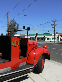 Photograph - Vintage Fire Engine, Fire in the Borough Launch, David Thompson, 2008