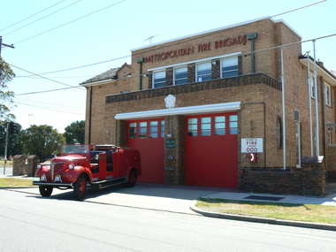 Photograph - Vintage Fire Engine, Fire in the Borough Launch, David Thompson, 2008