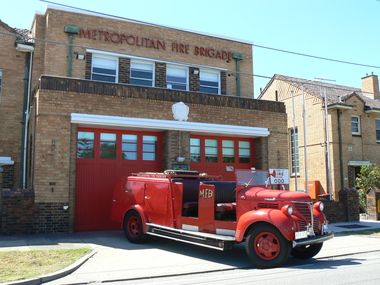 Photograph - Vintage Fire Engine, Fire in the Borough Launch, David Thompson, 2008