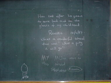 Photograph - Rosetta's Message, PMHPS Rooms, St Joseph's School