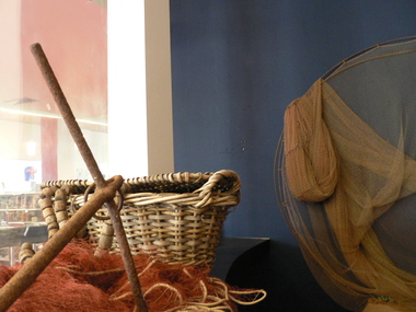 Photograph - Fishing Objects, Fisher Folk of Fishermans Bend Exhibition, David Thompson, Oct 2006