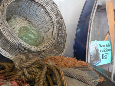 Photograph - Fishing Objects, Fisher Folk of Fishermans Bend Exhibition, David Thompson, Oct 2006