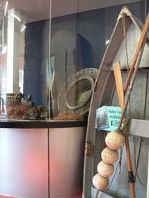 Photograph - Fishing Objects, Fisher Folk of Fishermans Bend Exhibition, David Thompson, Oct 2006