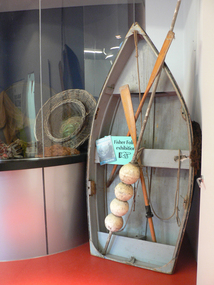 Photograph - Fishing Objects, Fisher Folk of Fishermans Bend Exhibition, David Thompson, Oct 2006