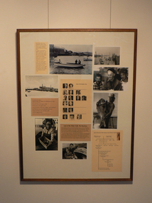 Photograph - Beazley Family, Fisher Folk of Fishermans Bend Exhibition, David Thompson, Oct 2006