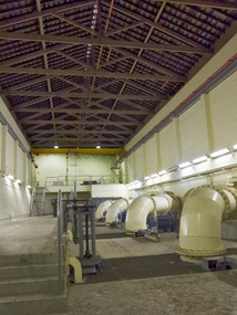 Photograph - Interior of Pumping Station, Esplanade West, Port Melbourne, John KIRBY, 11 Nov 2014