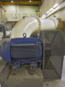 Photograph - Interior of Pumping Station, Esplanade West, Port Melbourne, John KIRBY, 11 Nov 2014
