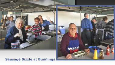 Photograph, Sausage Sizzle at Bunnings, c 2013