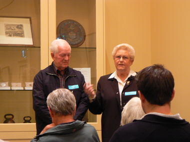 Photograph - Bill and Hazel Thackray, PMHPS Meeting Sep 2010, 27 Sep 2010