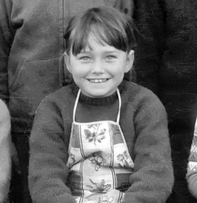 Photograph - Jenny Schink at Nott Street Primary School, Port Melbourne, 1966