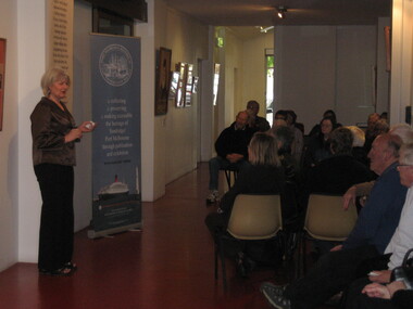 Photograph - Ynys GRECIAN, "Those Remarkable Liardets" Exhibition Launch, David Thompson, Oct 2009