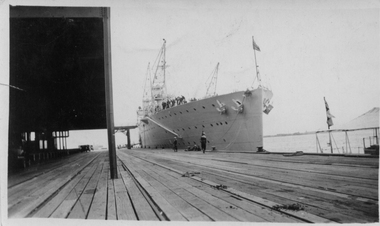 Photograph - Carrier, HMAS Albatross, c1930