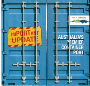 Flyer - Webb Dock extension information sheet, 2013