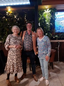 Photograph - PMHPS Christmas Party 2026, (L to R) Sue McGOWAN, Alex MAKIN, Sue LEONG, 30 Nov 2025