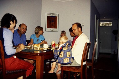 Photograph - At Home in Port, the LEWIS family, Robyn Clinch, 16 Mar 2002