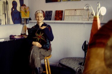 Photograph - At Home in Port, unknown woman, Robyn Clinch, Mar 2002
