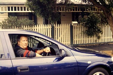Photograph - At Home in Port, unknown man, Robyn Clinch, Mar 2002