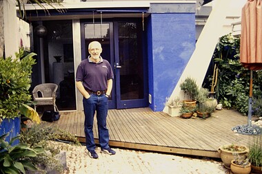 Photograph - At Home in Port, unknown man, Robyn Clinch, Mar 2002