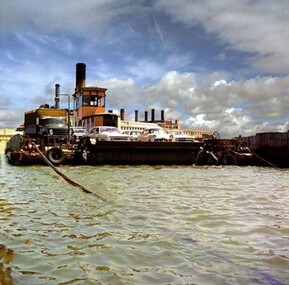 Photograph - Digital image of Williamstown car ferry