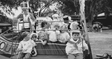 Photograph - St Joseph's float, 1987