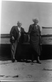 Photograph - Henry and Lilian Meiers in old age, late 1940s