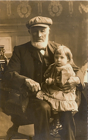 Photograph - Johann Warneke with Daisy
