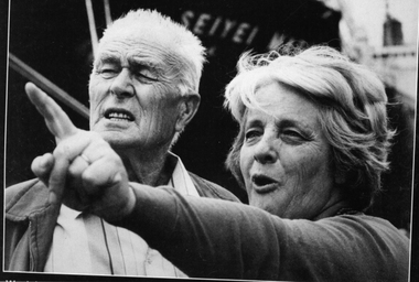 Photograph - Tom Hills and Wendy Lowenstein