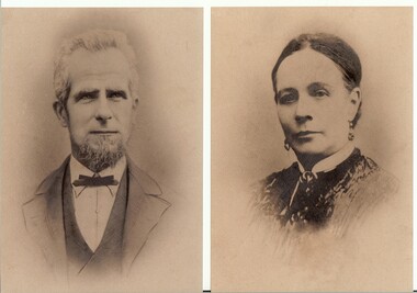 Photograph - Alfred and Maria Dowsett