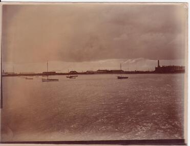 Photograph - Moored boats, Henry Martin Whatty, late 1800s - early 1900s