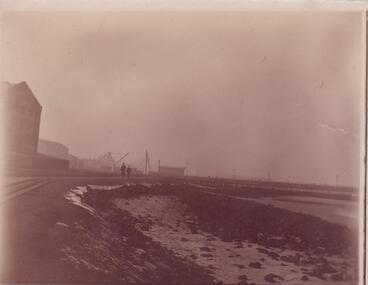 Photograph - Port Melbourne Foreshore, Henry Martin Whatty, late 1800s - early 1900s