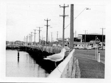 Photograph - Beach Street Port Melbourne, c 1980