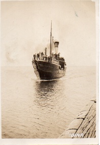 Photograph - SS Edina, Ray GRUNEKLEE, 1920 - 1938