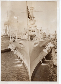Photograph - USS Pennsylvania at Princes Pier, Ray GRUNEKLEE, 1925