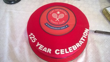 Photograph - PMTC, 125 Year Celebration Cake, 23 Mar 2014