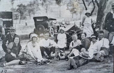 Photograph - Garden City Progress Association, first annual picnic, 17 Feb 1929