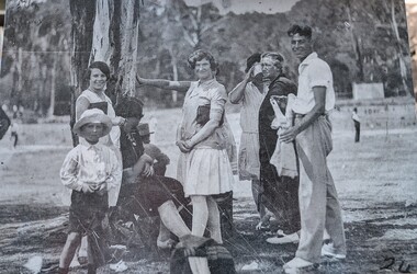 Photograph - Garden City Progress Association, first annual picnic, 17 Feb 1929