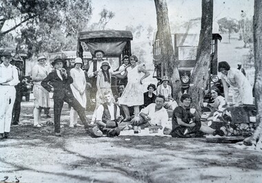 Photograph - Garden City Progress Association, first annual picnic, 17 Feb 1929